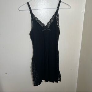 Women’s slit lingerie dress M